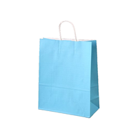 Sac de transport en papier kraft pour exposition, avec logo personnalisé et poignée torsadée, idéal pour salons professionnels, conférences, cadeaux pour visiteurs et emballage.