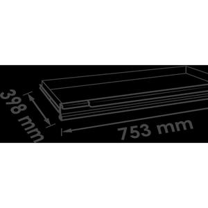Cajón VIGOR ∙ plano ∙ 753x398x75mm ∙ para la serie XL ∙ serie XL Especial ∙ V4112 ∙ L x W x H: 753 mm x 398 mm x 75 mm - Product Image 3