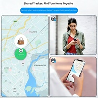 Localizador GPS en Tiempo Real con Control por Aplicación para Android/iOS - Localizador para Personas Mayores, Mascotas, Autos, Llaves, Carteras y Niños, con 1 Año de Duración de Batería