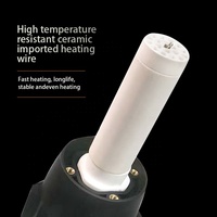 XINDINGFENG Nouveau pistolet de soudage plastique à air chaud sans balais 1600W, réglable en température, pour panneaux PVC et PP