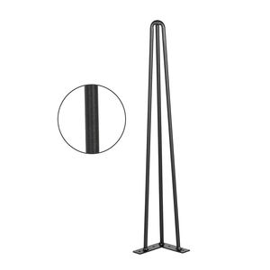 กิ๊บโลหะสีดำขาโต๊ะเฟอร์นิเจอร์ฐานโต๊ะในร้านอาหาร - Product Image 2