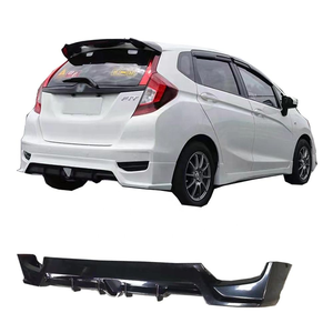 Kit Carrozzeria per Honda Fit Jazz Stile <span class=keywords><strong>Mugen</strong></span> 2014-2017 Labbro Anteriore/Posteriore Minigonne Laterali in Plastica ABS Paraurti Auto Parti Auto - Product Image 3