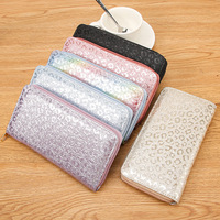 Dompet Koin 2026 Musim Semi dan Musim Panas Terbaru Gelang Payet Dompet Wanita Gaya Korea Fashion Kasual Clutch Panjang Resleting Portabel