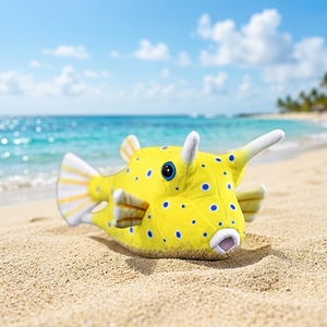 Peluche Personalizzato a Forma di Pesce Manta, Morbido Giocattolo Imbottito per Acquario, Souvenir, Regalo Originale, Fornitore di Fabbrica OEM ODM - Product Image 1