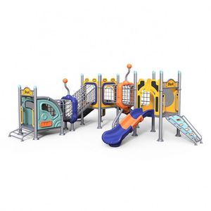 Factory Amusement Park Kids Commercial Outdoor Playground <b>Slide</b> Monkey Bar Area - Product Image 1