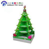 Support de présentation en carton pour arbre de Noël, présentoir en carton