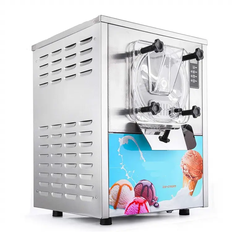 การออกแบบใหม่เคาน์เตอร์ด้านบนไอศกรีมตู้แช่แข็งชุด Carpigiani