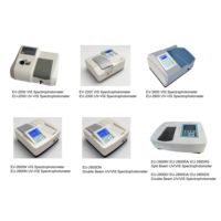 Spectrophotomètre à faisceau divisé Uv Vis Spectrophotomètre visible ultraviolet de laboratoire numérique portable