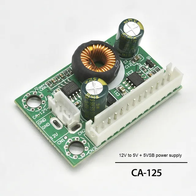 Ca-125 Full HD TV Board Power Driver Modules 12V-5V Step-Down Voltage Converter