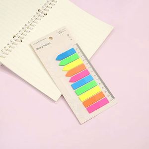 Juego de Notas Adhesivas con Códigos de Color, Pestañas de Índice de Colores Vivos, Blocs de Notas para Escribir y Marcar, Suministros Esenciales para Oficina y Estudio - Product Image 5