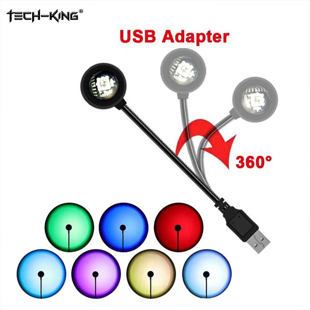 ABS RGB lumière coucher du soleil