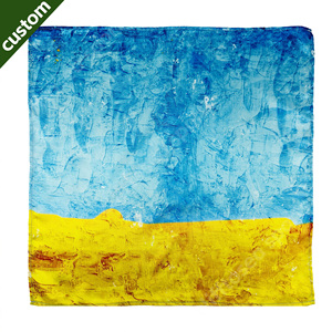 وشاح مربع فاخر للكلاب من البوليستر الحريري الساتان، قابل للتخصيص بالكامل مع طباعة شعار مخصص، بتصميم عيد ميلاد سعيد، مسامي - Product Image 4