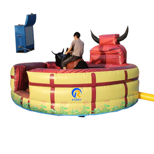 Venta al por mayor CE certificado eléctrico Rodeo Bull comercial inflable Bull Ride Machine para adultos inflable mecánico Bull - Product Image 2