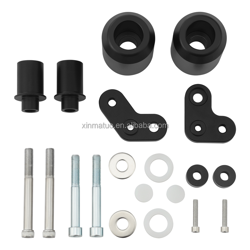 Xx-443 Black Frame Sliders - Crash Protection for Kawasaki ZX6R