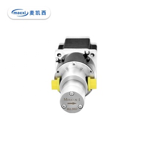 Pompe à engrenages magnétique en acier inoxydable micro haute performance avec moteur pas à pas - Product Image 3