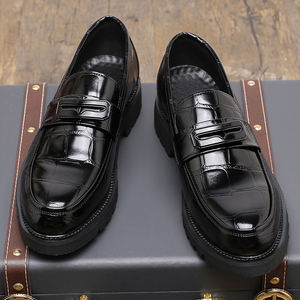 Zapatos de vestir de negocios formales clásicos, zapatos de conducción de cuero PU de tendencia informal, zapatos de mocasín formales para hombres - Product Image 6