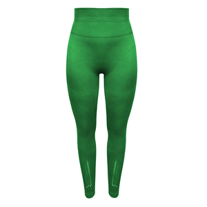 Leggings de Yoga de Color Sólido de Alta Calidad, Cintura Alta con Cordón Ajustable, Levanta Glúteos, Secado Rápido, Transpirables, Personalizables, Pantalones Deportivos para Mujer - Product Image 2