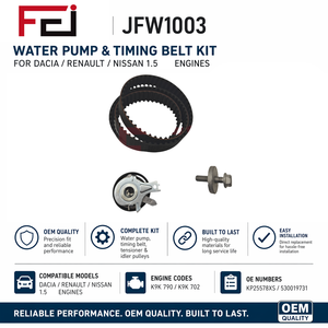 Accessoires Nissan Frontier Tiida, moteur <span class=keywords><strong>diesel</strong></span> Nissan Td27, kit de courroie de distribution Dacia Renault, pompe à eau KP25578XS - Product Image 4