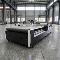 Plotter de corte CNC de bajo costo TC con cuchilla oscilante para cartón corrugado y tablero KT