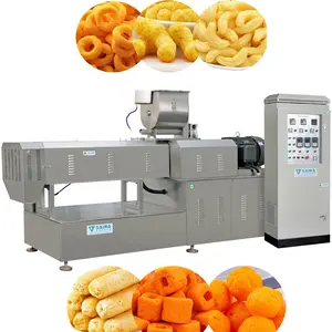 Corn puffs snacks machines for manufacturing plant for small business ideas