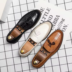 Chaussures de bureau pour femmes de haute qualité, grandes tailles, semelle antidérapante, chaussures en cuir Oxford pour hommes, chaussures habillées pour hommes - Product Image 5