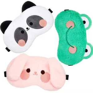 หน้ากากปิดตาสำหรับนอนหลับลายการ์ตูนสัตว์น่ารัก สไตล์แปลกใหม่ ตลก เหมาะสำหรับผู้หญิง ผู้ชาย และเด็ก - Product Image 5