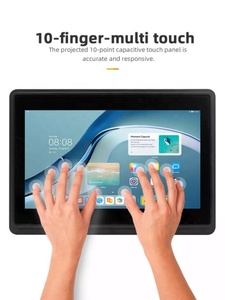 7 Inch Embedded Panel PC Lcd Monitor With Capacitive Touch Panel Screen for Industrial PC <b>Computer</b> - Product Image 3