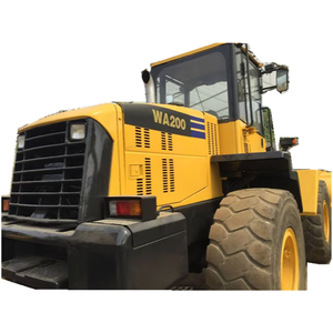 รถตักล้อยางโคมัตสึ WA200 มือสองสมรรถนะสูง สำหรับงานก่อสร้างและงานเกษตร - Product Image 1