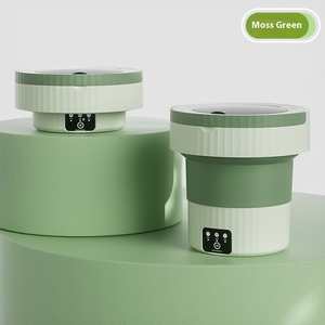 Mini <span class=keywords><strong>Lavadora</strong></span> Automática Plegable, <span class=keywords><strong>Flexible</strong></span>, Potente, Limpieza Profunda con Esterilización con Luz Azul, Portátil para Uso Comercial - Product Image 2