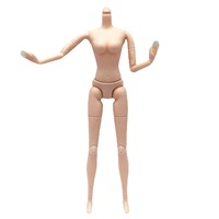 OEM/ODM Corps de poupée en plastique à l'échelle 1/6, 30 cm, corps de yoga, 26 articulations mobiles, peau blanche, poupée BJD nue, grande poitrine, figurine