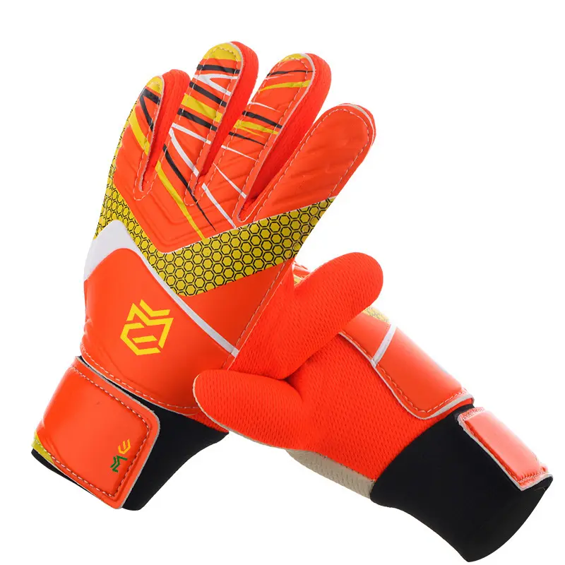 Nuovi guanti da allenamento calcio con doppio polso antiscivolo antiusura guanti da portiere in lattice