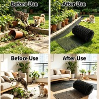 Tapis à pointes anti-chats écologique et respectueux de l'environnement 30x200cm en plastique PP pour troncs d'arbres, canapés, plantes en pot, utilisation intérieure/extérieure