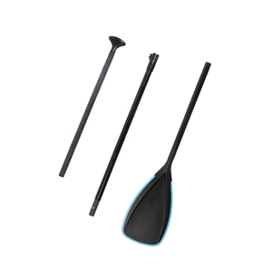 Pala de SUP 2026 de 3 secciones con eje de fibra de vidrio ajustable y protector suave - Product Image 1