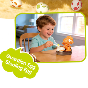 AJB Plástico Nuevo Juego de Mesa Divertido para la Familia, Juego de Mesa de Dinosaurios con Pinzas, Juego de Mesa de Batalla de Trucos para Niños - Product Image 3