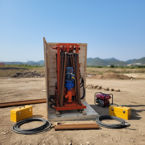 Jiezhuo Elektrische Hydraulische Wielboorputboormachine Draagbare Rotatie Waterputboorinstallatie Te Koop - Product Image 3