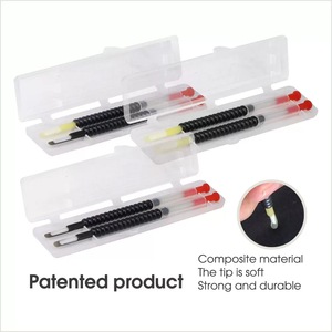 2Pcs-kit Aguja de injerto Cría de abeja <span class=keywords><strong>reina</strong></span> Herramienta de injerto con <span class=keywords><strong>punta</strong></span> negra para apicultor, equipo de Apicultura - Product Image 5