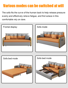 SUKE Cum pliant <span class=keywords><strong>avec</strong></span> chambre salon moderne meubles lits stockage pliable simple <span class=keywords><strong>superposé</strong></span> chaise en bois et L <span class=keywords><strong>places</strong></span> <span class=keywords><strong>2</strong></span> canapé-<span class=keywords><strong>lit</strong></span> prix - Product Image 5