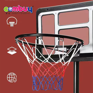 Gioco sportivo all'aperto interazione giocattoli regolabile basket ball rack con ruote - Product Image 2