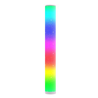 Lámpara de Pie LED Inteligente, Tubos RGB Ambientales, Luz Nocturna con Temporizador, Luz de Ambiente de Cielo Estrellado para Dormitorio, Sincronización de Ritmo Musical