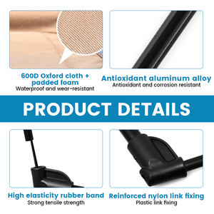 Hiện đại Trọng lượng nhẹ có thể gập lại bãi biển ghế cho người lớn Thanh Niên mới phổ biến Oxford vải đồ gỗ ngoài trời tựa lưng cho phòng tập thể dục cắm trại - Product Image 4