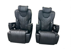 Asientos de Capitán de Lujo para Autocaravana Clase V, Asientos VIP para Furgoneta Vito, para Hyundai Stari <span class=keywords><strong>2022</strong></span>, Vito, Kia Carnival, Toyota Alphard, Hiace - Product Image 1
