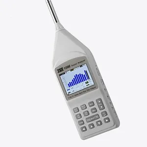 Analizador de Sonido TES-1358E, Estándar IEC 61672-1 Clase 1, Análisis en Tiempo Real de 1/1 Octava y 1/3 Octava, Precisión de 0.7dB, 30-130 dB - Product Image 1