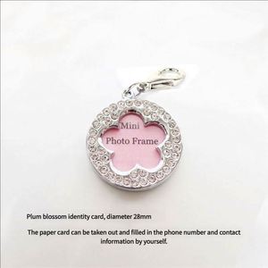 Accesorios para Collares de Mascotas: Llaveros, Marcos de Fotos con Diamantes, Etiquetas de Identificación Antipérdida, Etiquetas Personalizadas en Forma de Hueso/Corazón para Perros y Gatos, DIY con Escritura a Mano - Product Image 5