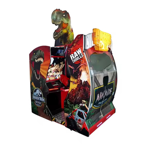 Máquina de Videojuegos Arcade Operada con Monedas, Juego de Disparos, Dinosaurio, Parque de Aventuras Jurásico, 110V/220V, 1-2 Jugadores - Product Image 4