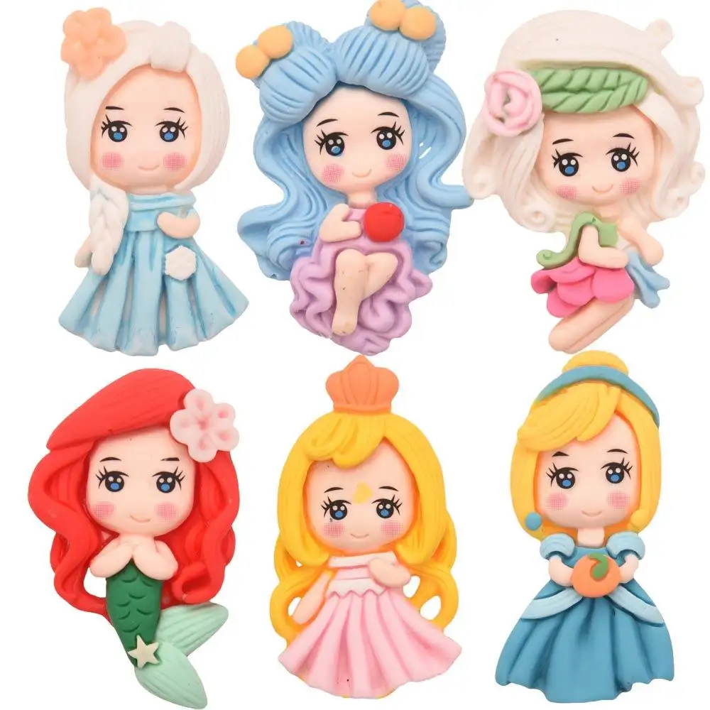 1.2Inch * 2.1Inch Grote Cartoon Prinses Kawaii Haar Accessoires Voor Meisjes Hair Bows Center Diy Haar Clips Accessoires