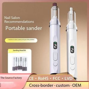 2026 Cordless Electric Nail Drill for Gel Polishing Charging <b>File</b> Nail Drill Nail Polisher Tool - Product Image 2