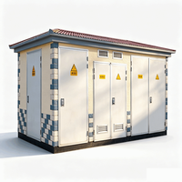 Subestación Compacta Combinada en Caja, Gabinete de Transformación de 10kV a 0.4kV con Barras Colectoras y Aparamenta de Media Tensión para Subestaciones de Distribución Urbana