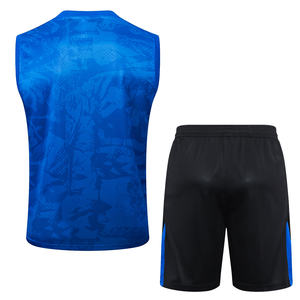 Maillot de basket-ball de football sans manches personnalisé gilet d'entraînement de football de sublimation de sport pour hommes - Product Image 4