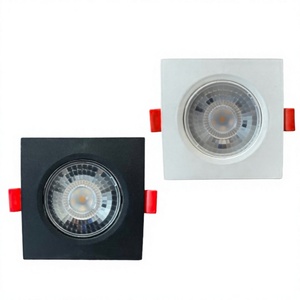 <span class=keywords><strong>Spot</strong></span> encastré LED 5W pour <span class=keywords><strong>plafond</strong></span> industriel intérieur, coque en plastique durable, petite taille, pleine puissance, angle de faisceau réglable - Product Image 2