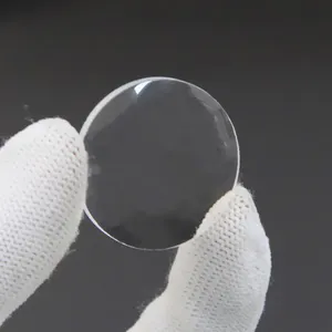 Optical Glass BK7 K9เลนส์แซฟไฟร์ควอตซ์ Biconvex ขนาด21มม. เส้นผ่าศูนย์กลาง29.2มม. ความยาวโฟกัสสำหรับแว่นขยาย